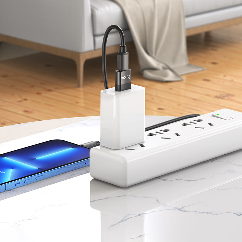 Hoco Adapter USB Male to Type-C female “UA17 Hoco Adapter USB Male to Type-C female “UA17